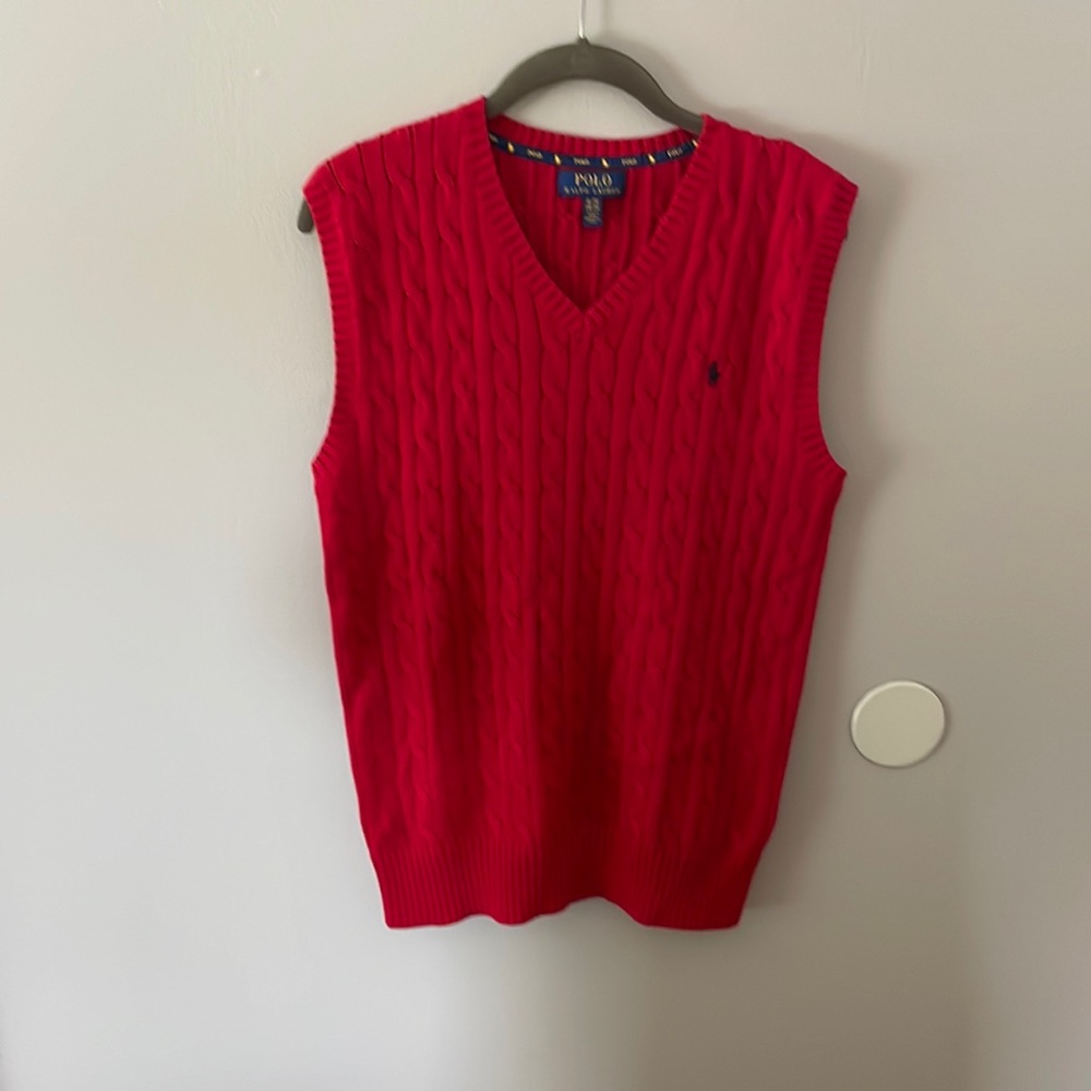 Polo Ralph Lauren Sweater Vest Boys Sz XL 18-30